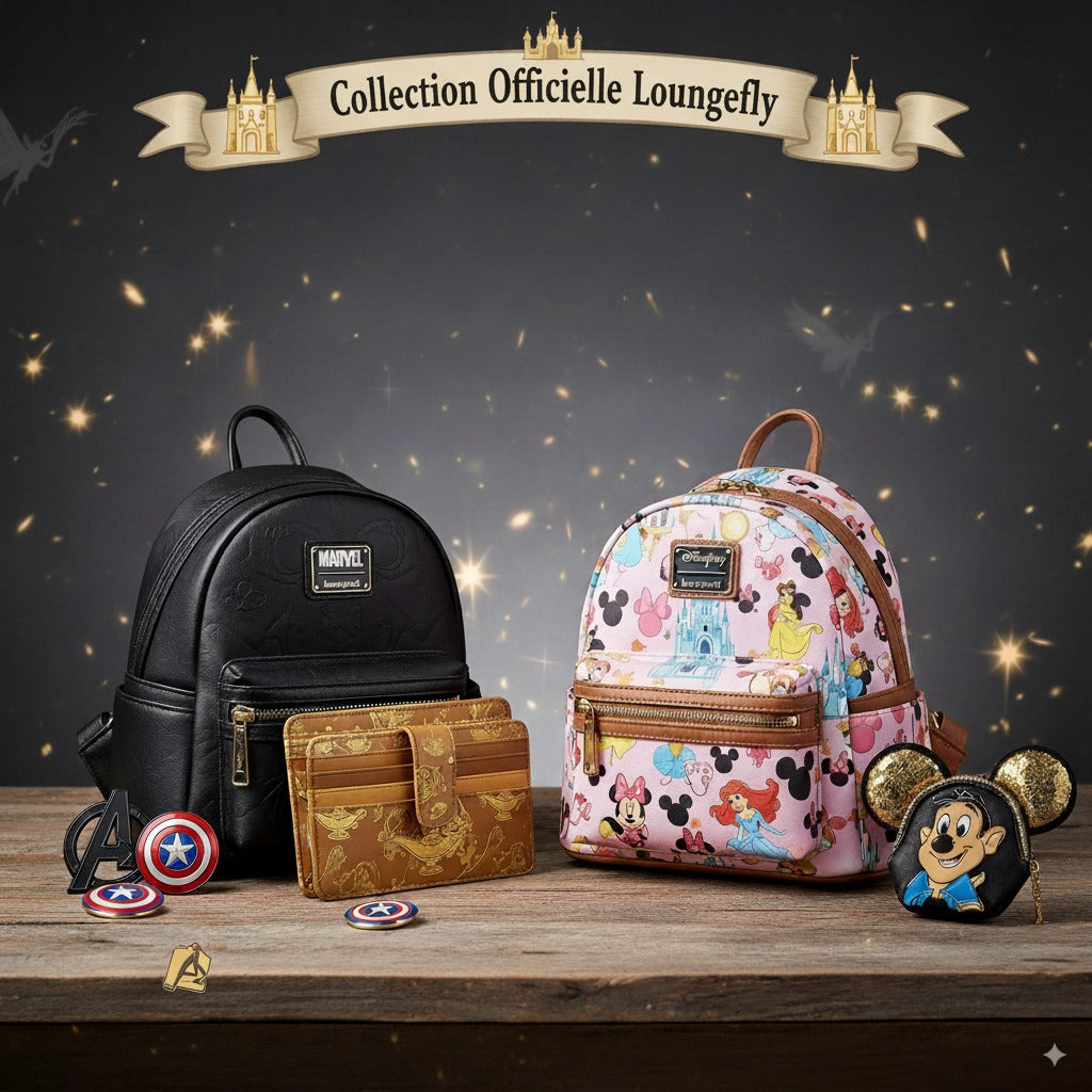 Sacs Loungefly Officiels - Disney, Marvel, Accessoires Pop Culture