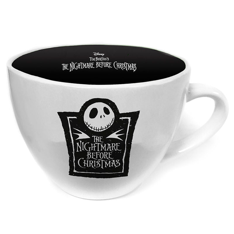 Mug cappuccino Disney Nightmare Before Christmas 630ml avec design Jack Skellington par PYRAMID.