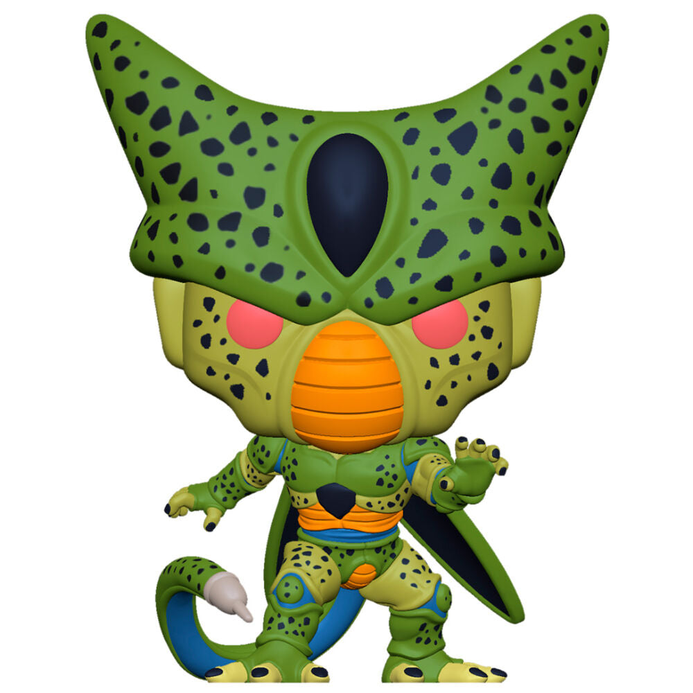 Figurine Funko POP Dragon Ball Z Cell Forme 1 de 9 cm dans sa boîte vitrine série 8