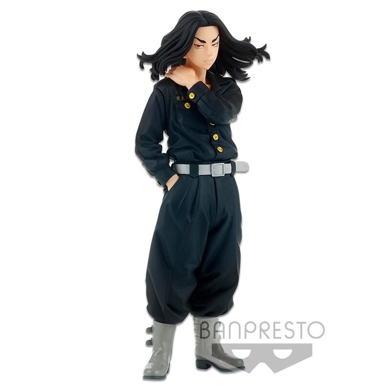 Figurine Keisuke Baji Tokyo Revengers en PVC de 17cm vue de face avec détails précis