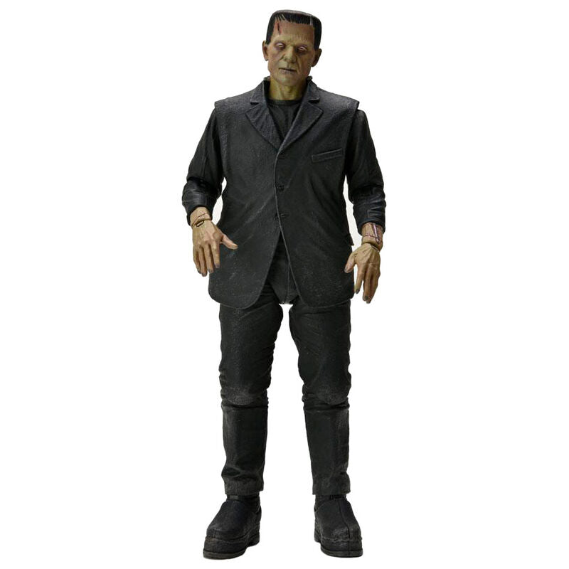 Figurine NECA Frankenstein Monster 18cm vue de face avec détails réalistes
