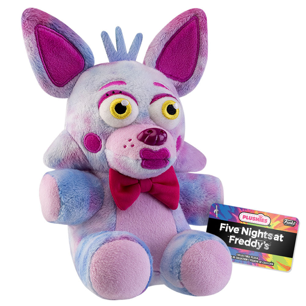 Peluche Foxy de Five Nights at Freddy's de 17,7 cm signée FUNKO, montrant les détails précis du personnage en tissu doux.