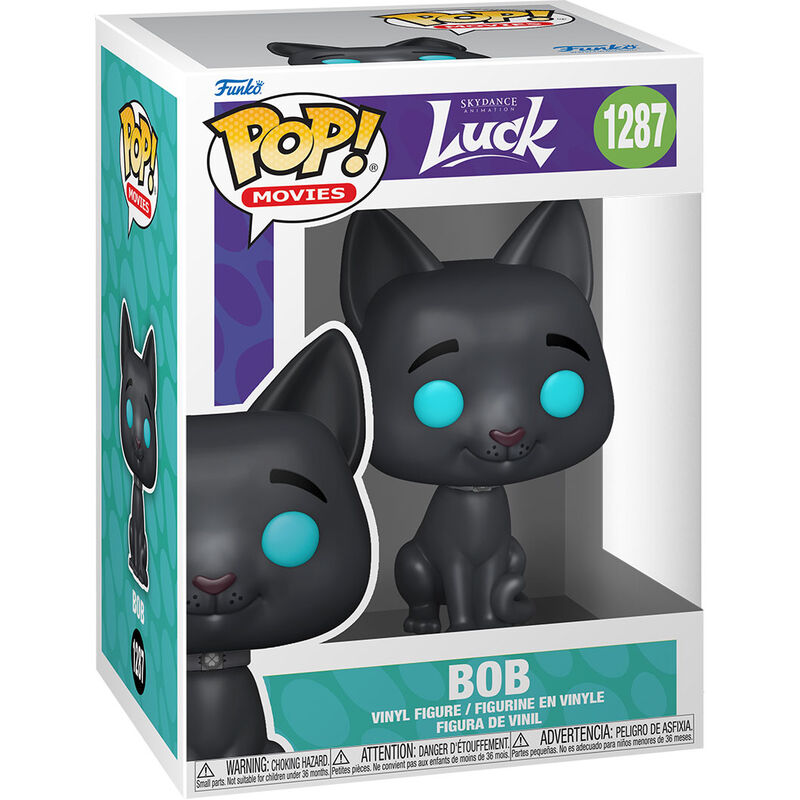 Figurine Funko POP Luck Bob en vinyle de 9 cm présentée dans sa boîte cadeau officielle FUNKO