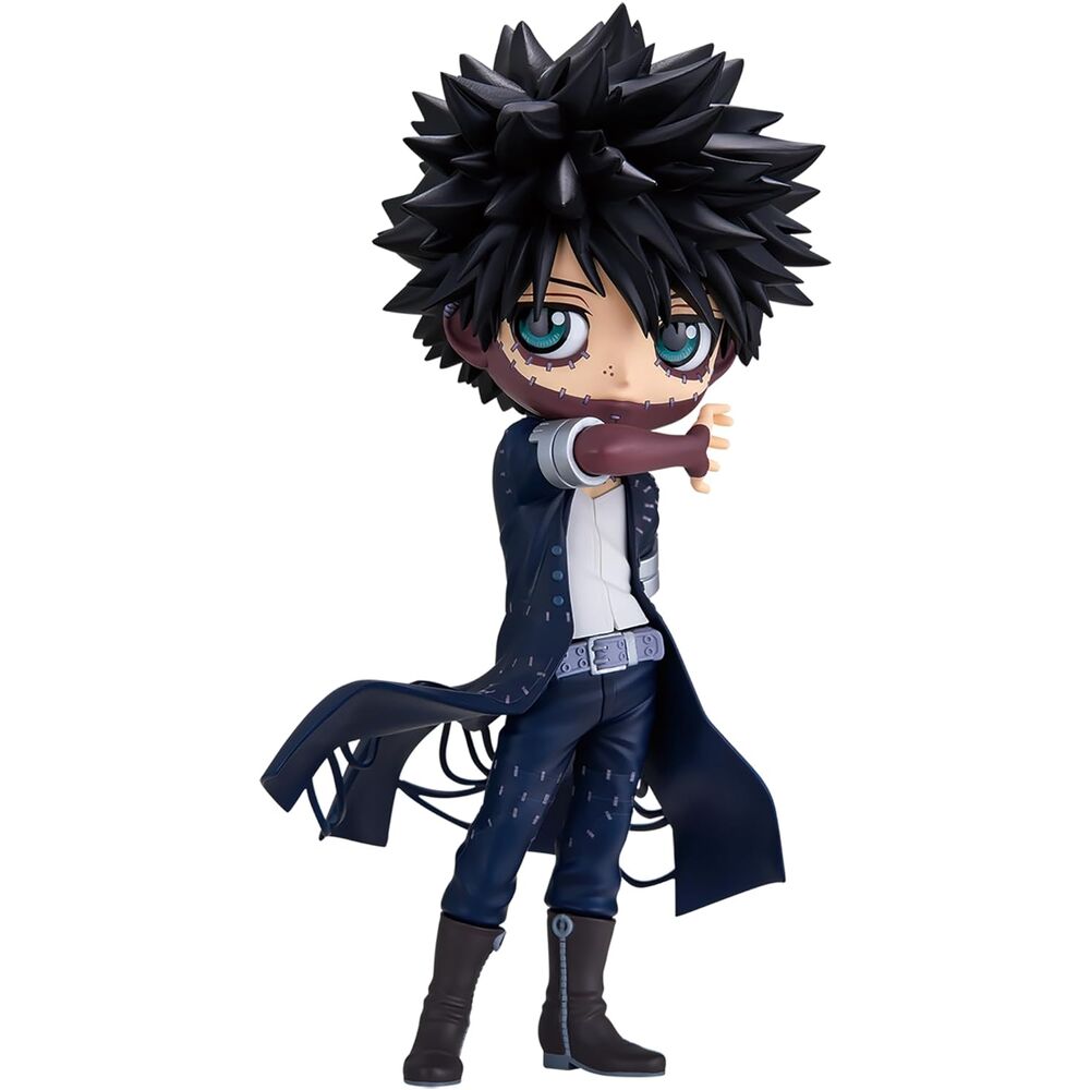 Figurine Dabi ver.A Q Posket de My Hero Academia vue de face, 14 cm, détails précis
