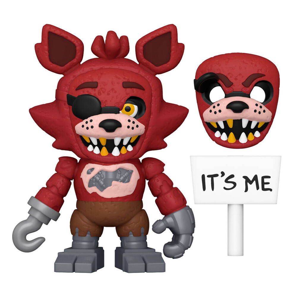 Figurine Funko Snaps! Foxy de Five Nights at Freddy's montrant le personnage en détail avec ses couleurs vives et son design unique