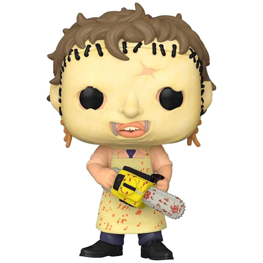 Figurine Funko POP Leatherface de Texas Chainsaw Massacre en vinyle de 9 cm dans sa boîte vitrine