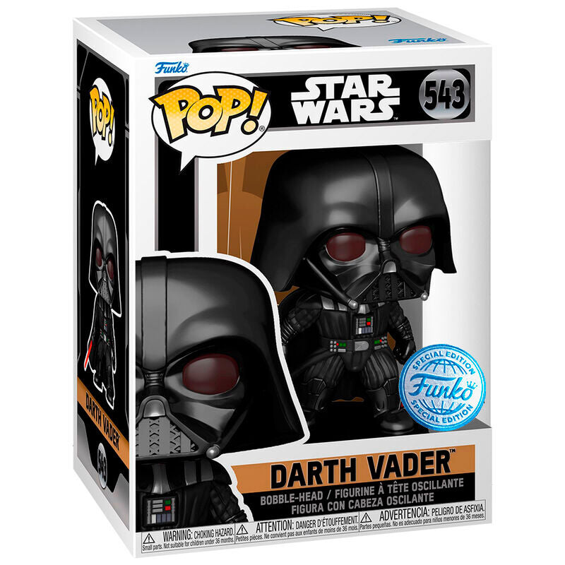 Figurine Funko POP exclusive Obi-Wan Kenobi de Star Wars en vinyle de 9 cm avec détails précis dans sa boîte cadeau
