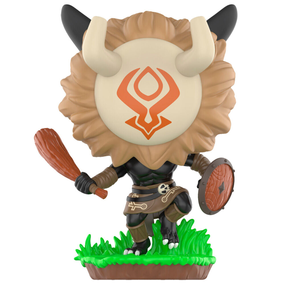 Figurine Funko POP Hilichurl de Genshin Impact en vinyle, hauteur 9 cm, présentée dans sa boîte vitrine.