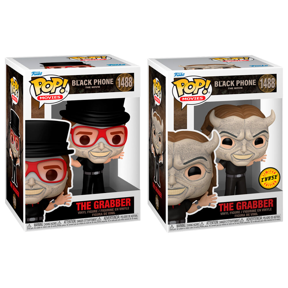 Figurine Funko POP Black Phone The Grabber 9cm vue de face dans sa boîte fenêtre