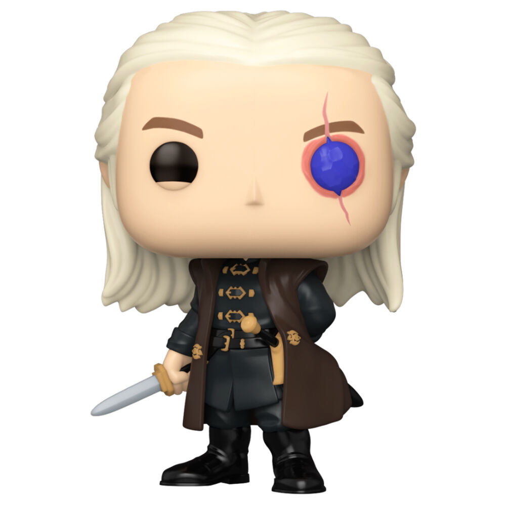 Figurine Funko POP Aemond Targaryen Chase de House of the Dragon en vinyle 9cm dans sa boîte vitrine