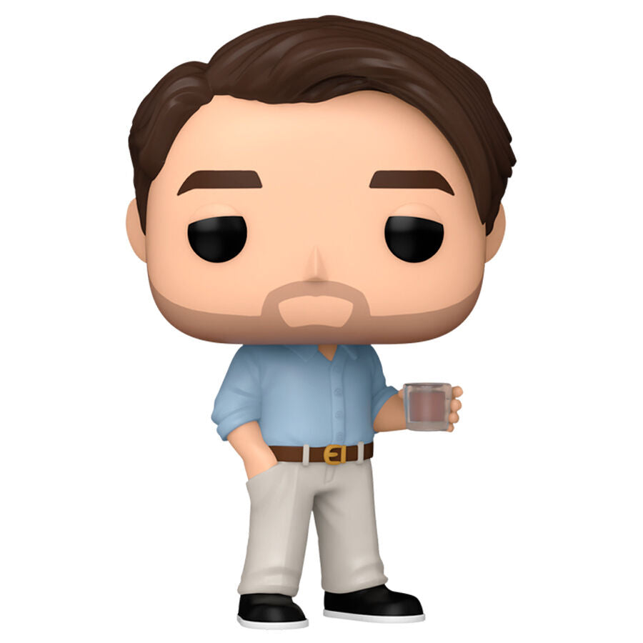 Figurine Funko POP Roman Roy de la série Succession en vinyle, présentée dans sa boîte cadeau officielle FUNKO.