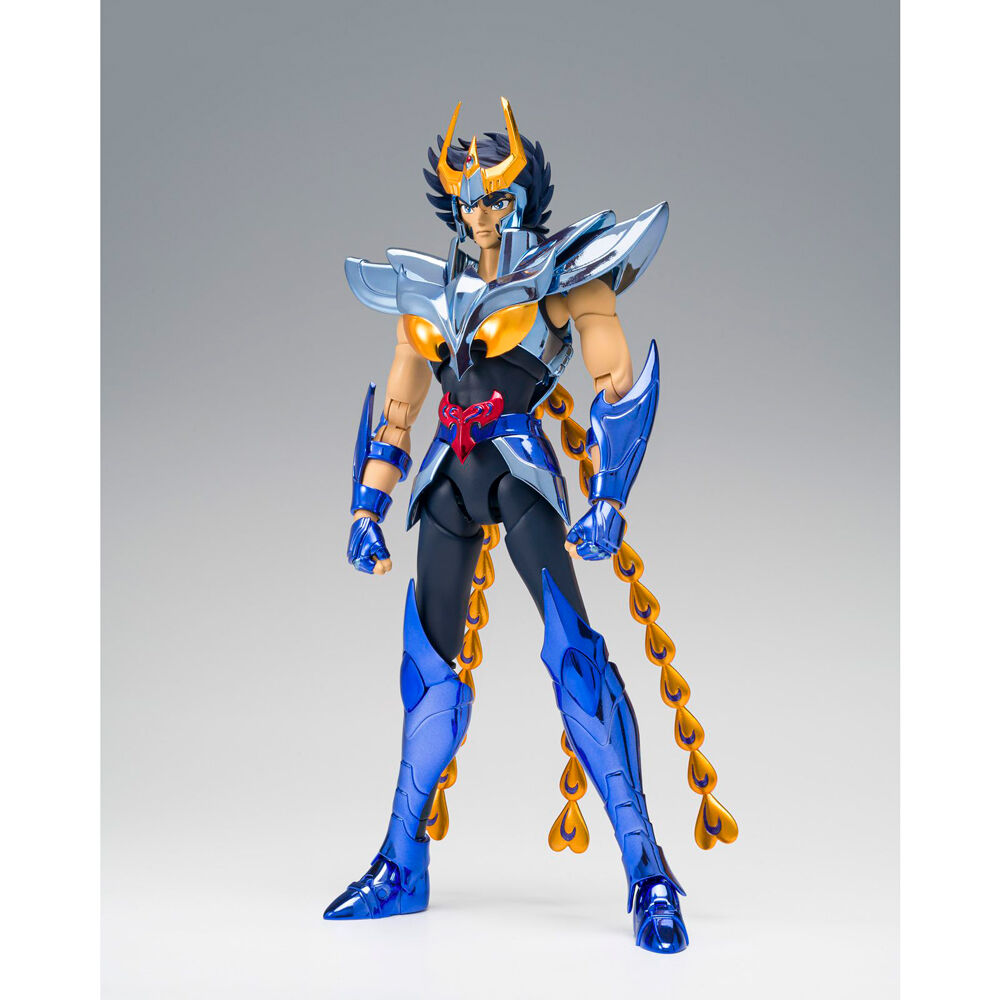 Figurine articulée Saint Seiya Myth Cloth Ex Phoenix Ikki vue de face avec armure détaillée