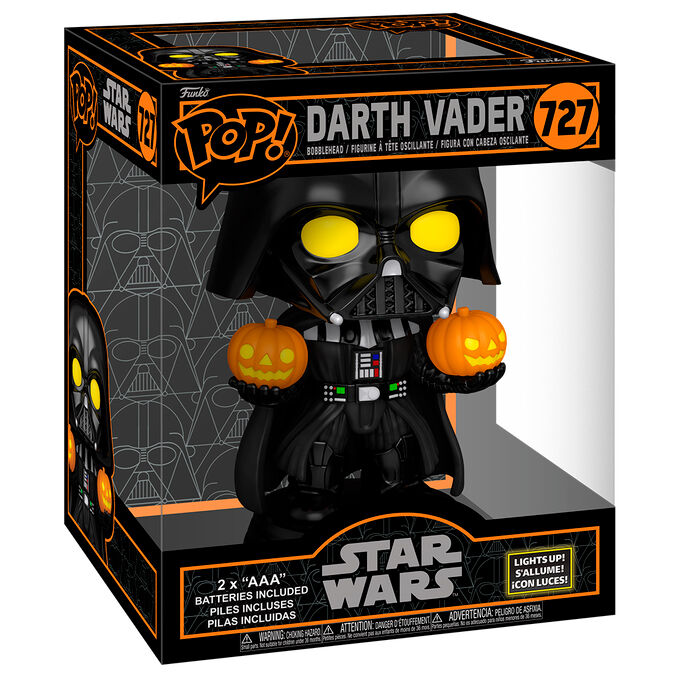 Figurine Funko POP Darth Vader de 17 cm avec design détaillé et fidèle au personnage Star Wars