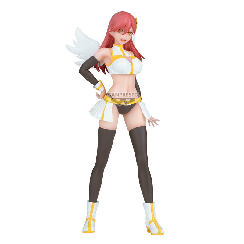 Vue de face de la figurine Ariel Angel 22cm avec détails scintillants et couleurs vives