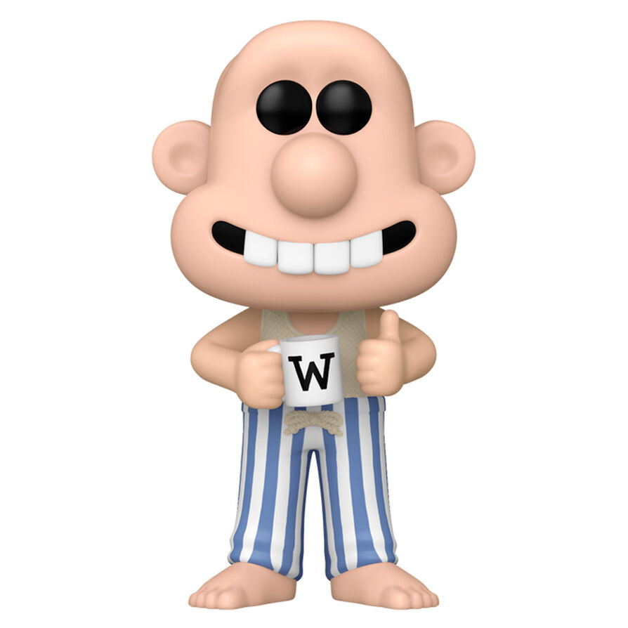 Figurine Funko POP de Wallace en vinyle de 9 cm dans sa boîte cadeau officielle