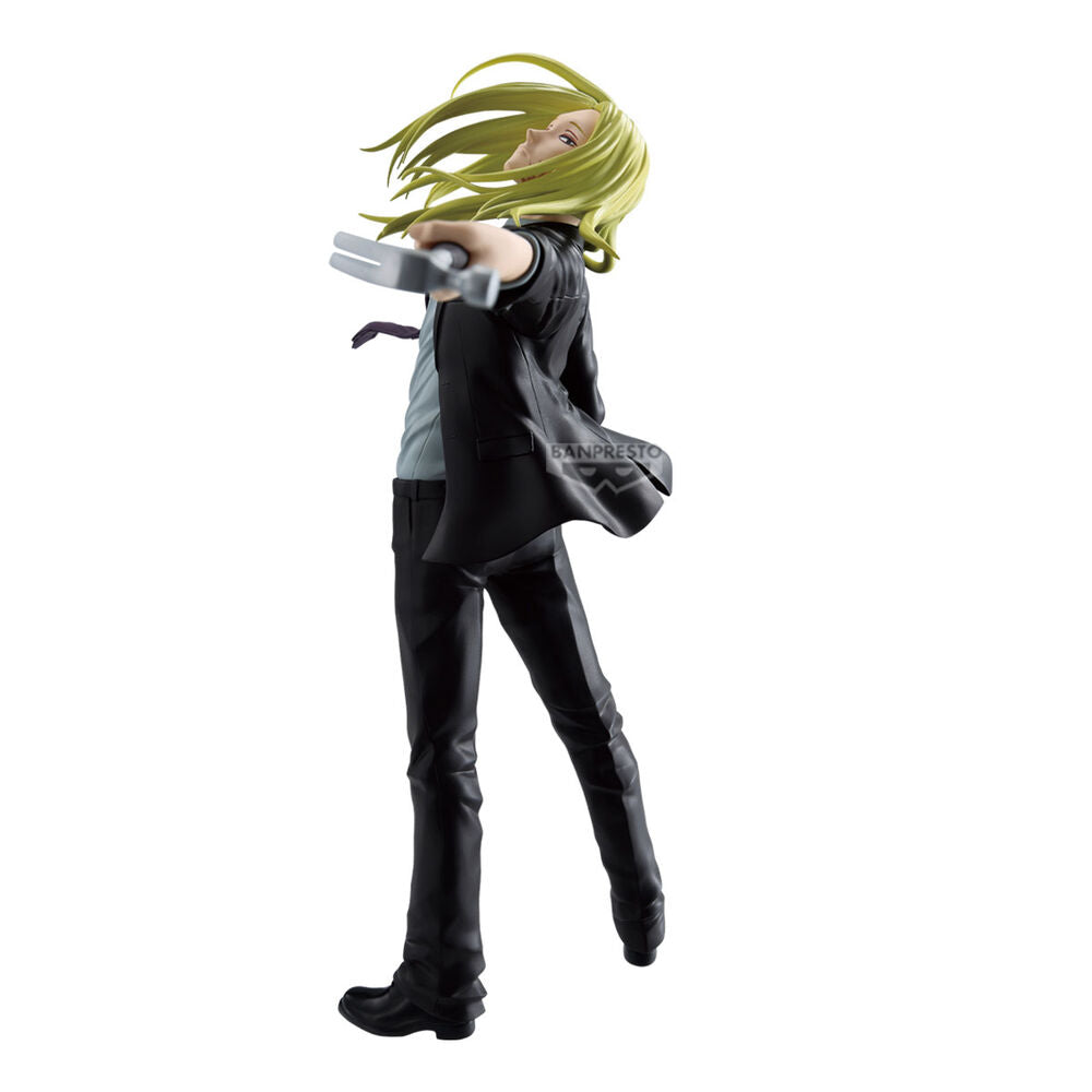Figurine Sakamoto Days Shishiba Vibration Stars vue de face avec détails précis et couleurs vives
