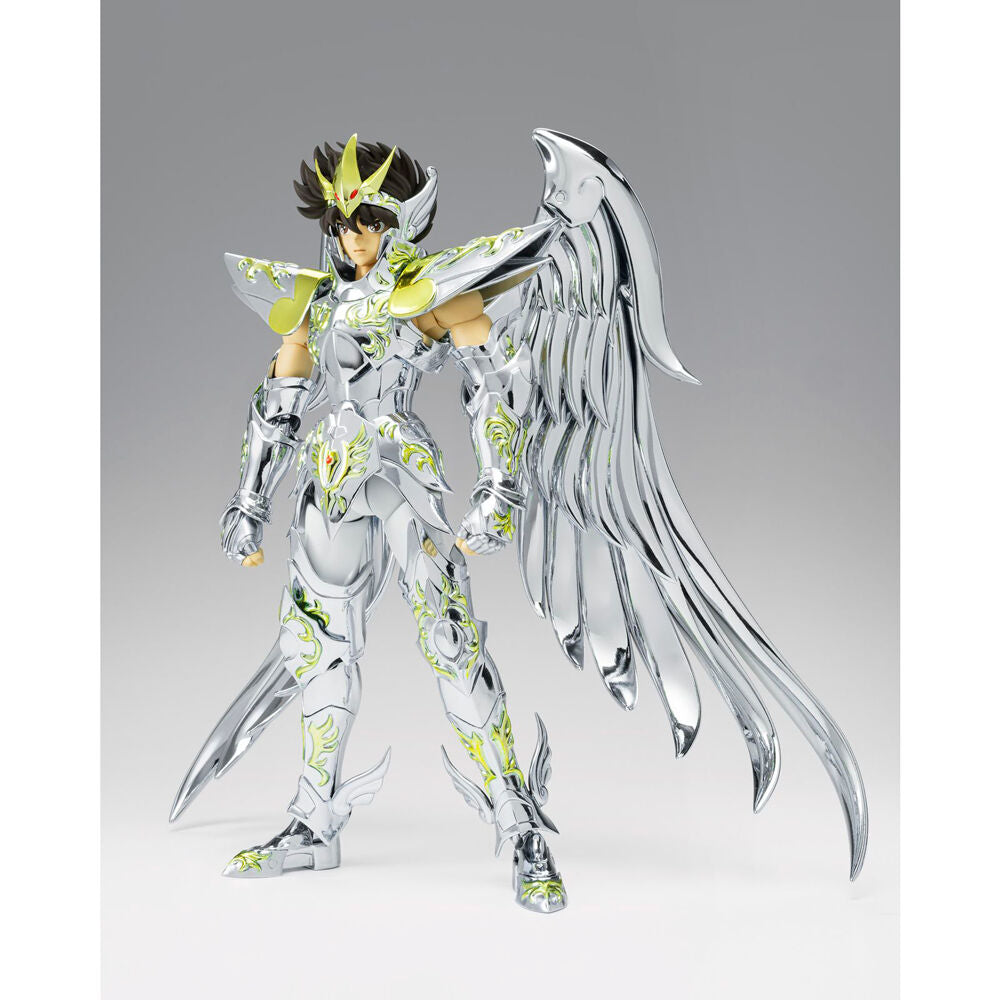 Figurine articulée Saint Seiya Pegasus Seiya God Cloth vue de face avec armure complète