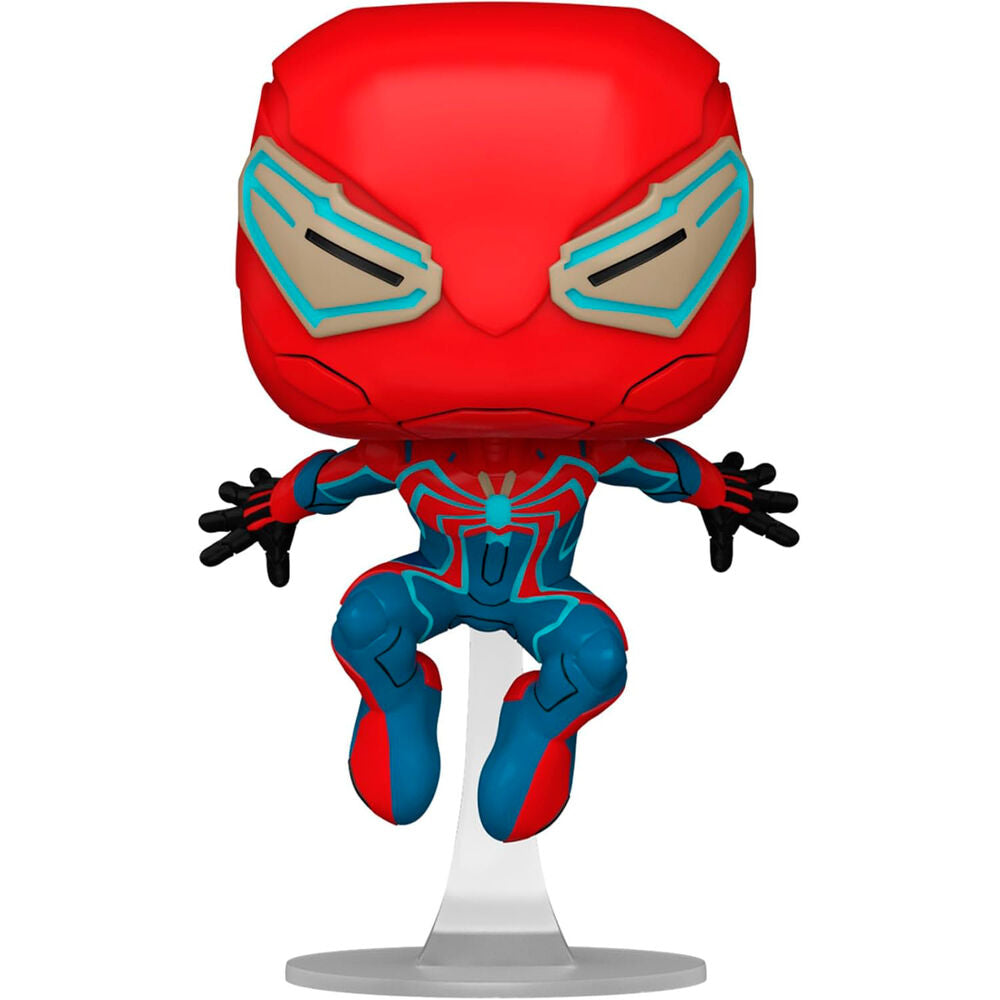 Figurine Funko POP Spider-Man Peter Parker Marvel exclusive en vinyle de 9 cm dans sa boîte cadeau