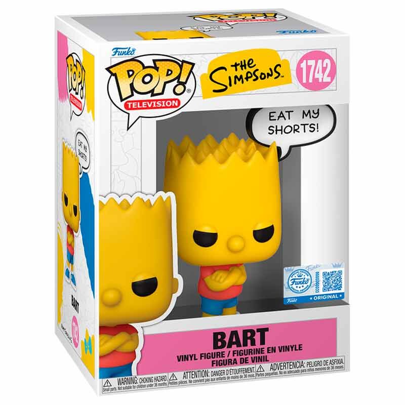 Figurine Funko POP Bart Simpson Exclusive 9cm - The Simpsons