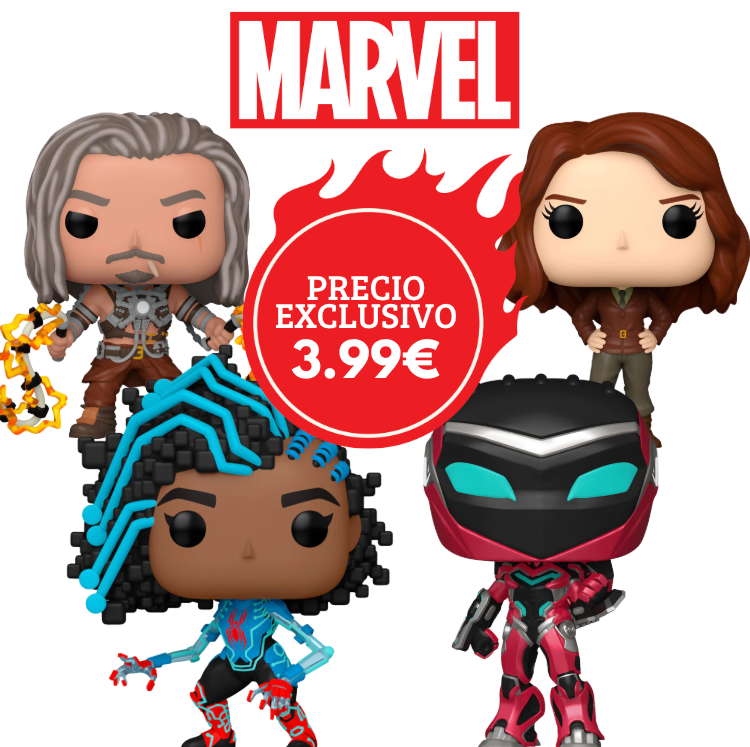 Pack Funko POP Marvel avec figurines détaillées de super-héros emblématiques, parfait pour les collectionneurs et fans.