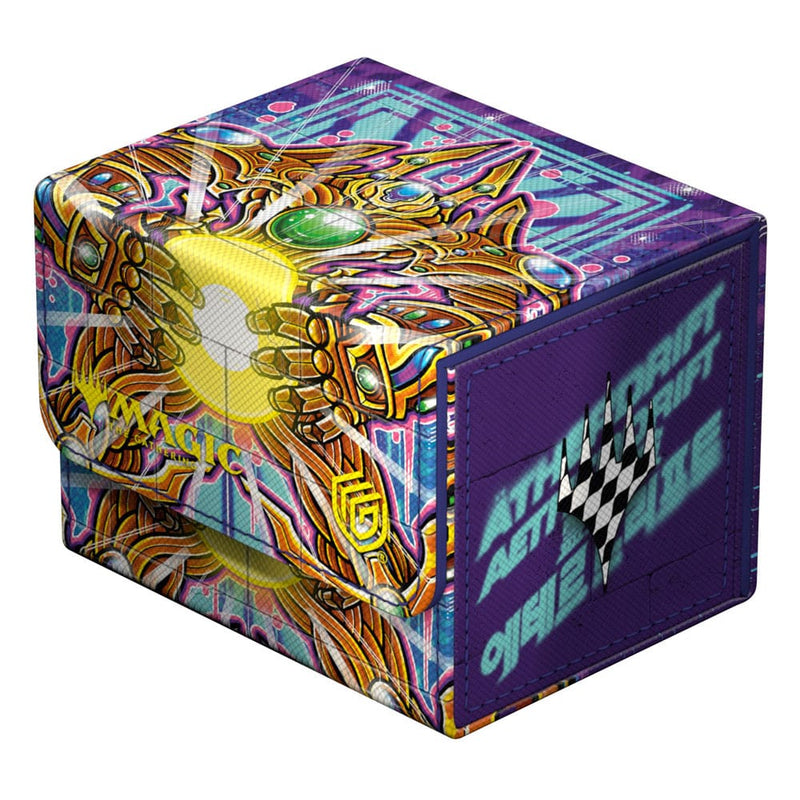 Boîte de deck Ultimate Guard Sidewinder 100+ Xenoskin Aetherdrift Solar Gearhulk, vue frontale