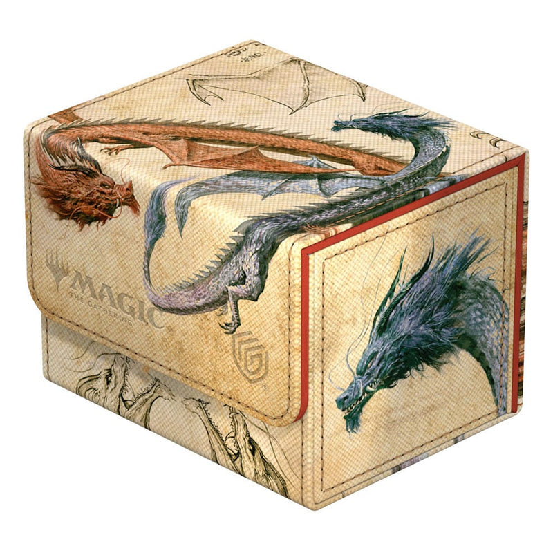 Boîte de deck Ultimate Guard Sidewinder 100+ Xenoskin Magic The Gathering Avatar Ran and Shaw vue de face