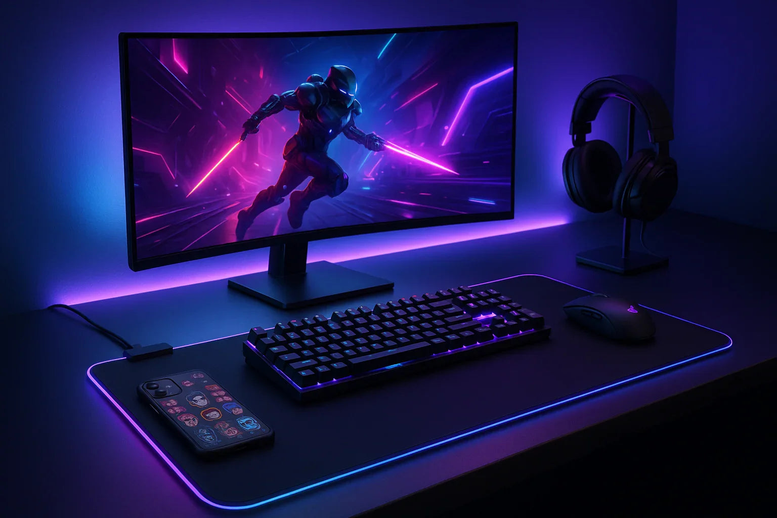 Accessoires gaming et tech premium haute performance, équipement pour optimiser setup gaming et sessions de jeu