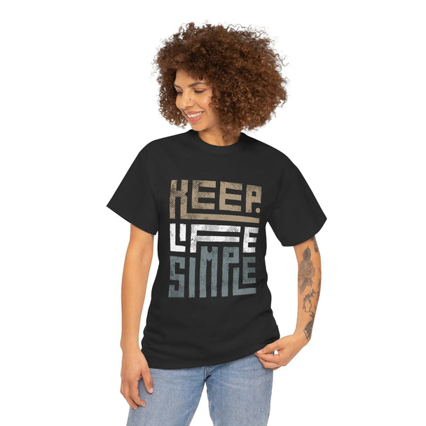 coque t-shirt keep life simple smartphone artistique premium