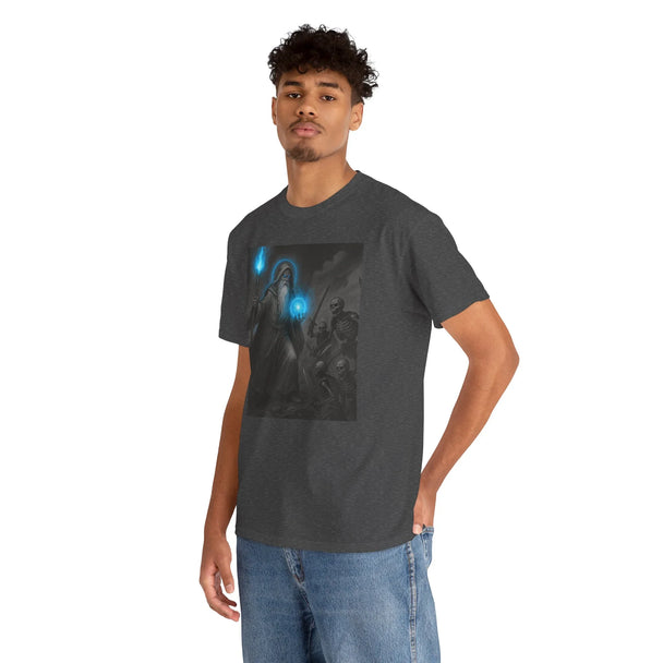 coque t-shirt sombre sorcier et smartphone artistique premium