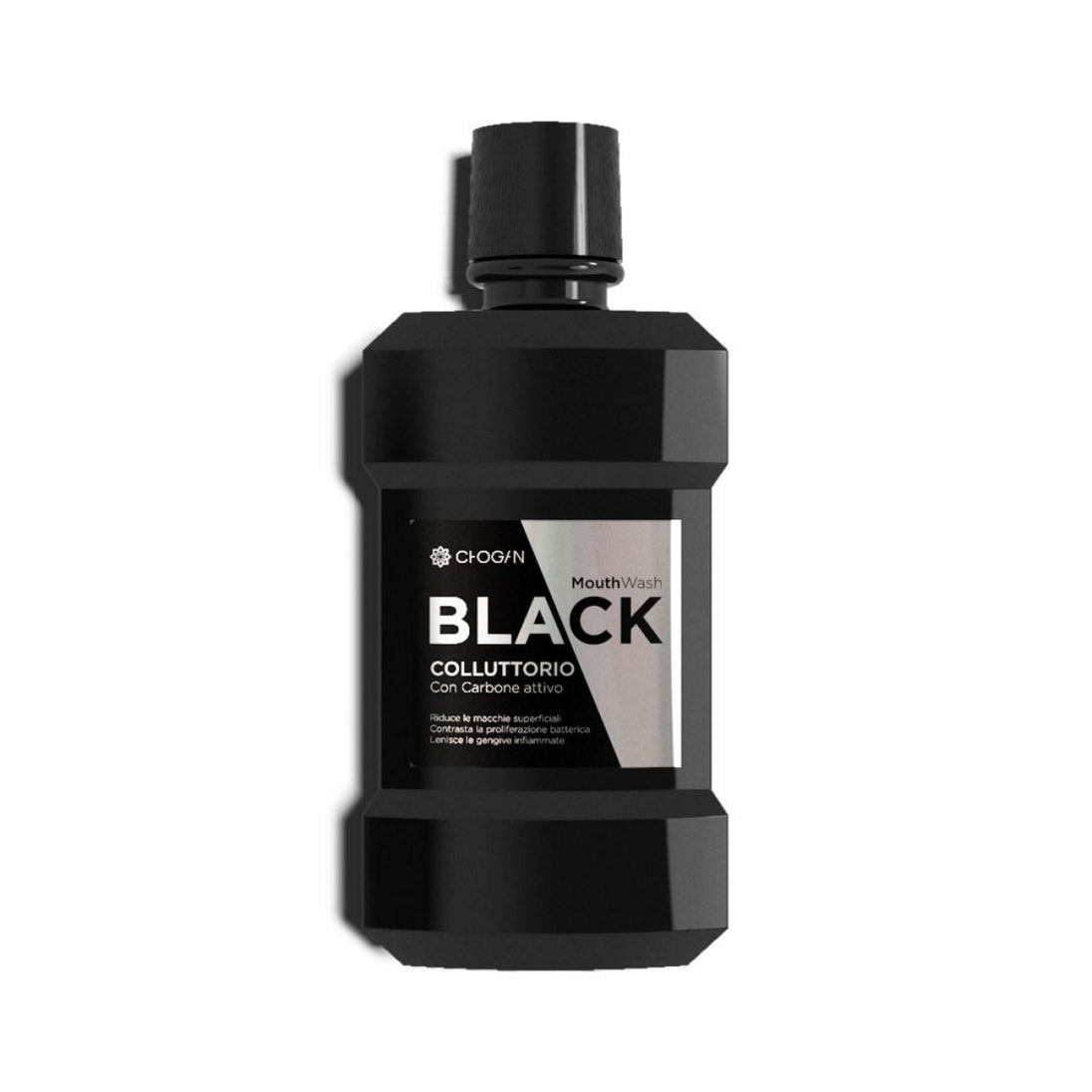 Flacon de Bain de Bouche Chogan Black au Charbon Actif pour dents blanches