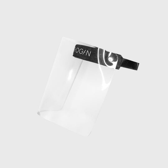 Visière de protection PVC Chogan, vue de face