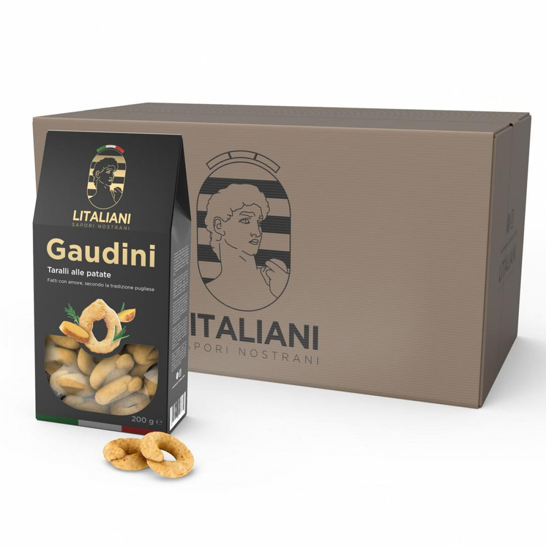 Ingrédients et informations nutritionnelles des Taralli Gaudini