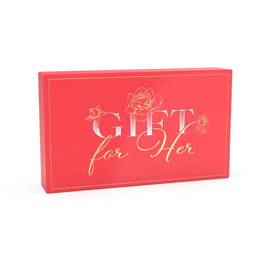 Boîte cadeau vide Chogan pour femme, vue de face