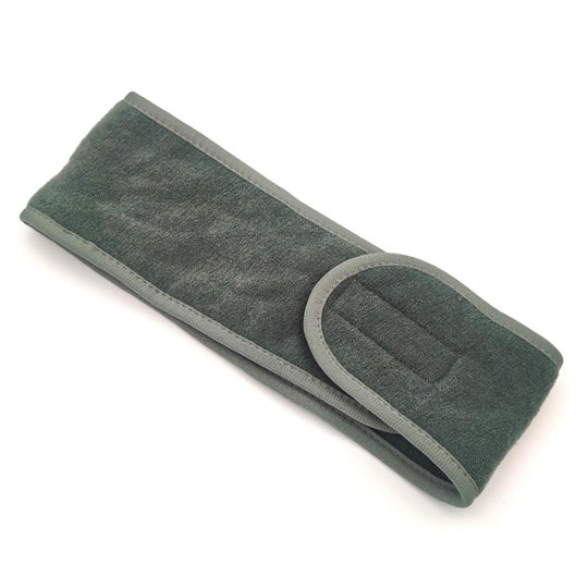 Bandeau maquillage et soin Chogan en tissu éponge doux