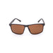 Lunettes de soleil Chogan Classic Rule marron, vue de face