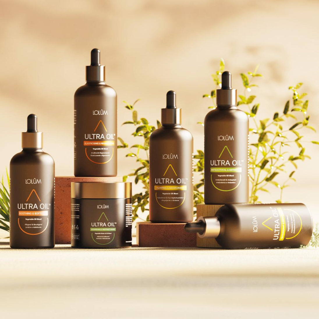 Texture riche et non grasse de l'ULTRA OIL™ Chogan appliquée sur une peau sèche