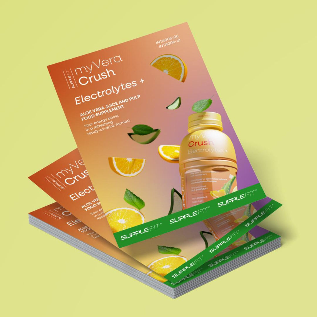 Flyer SuppleFit Chogan en anglais, vue de face