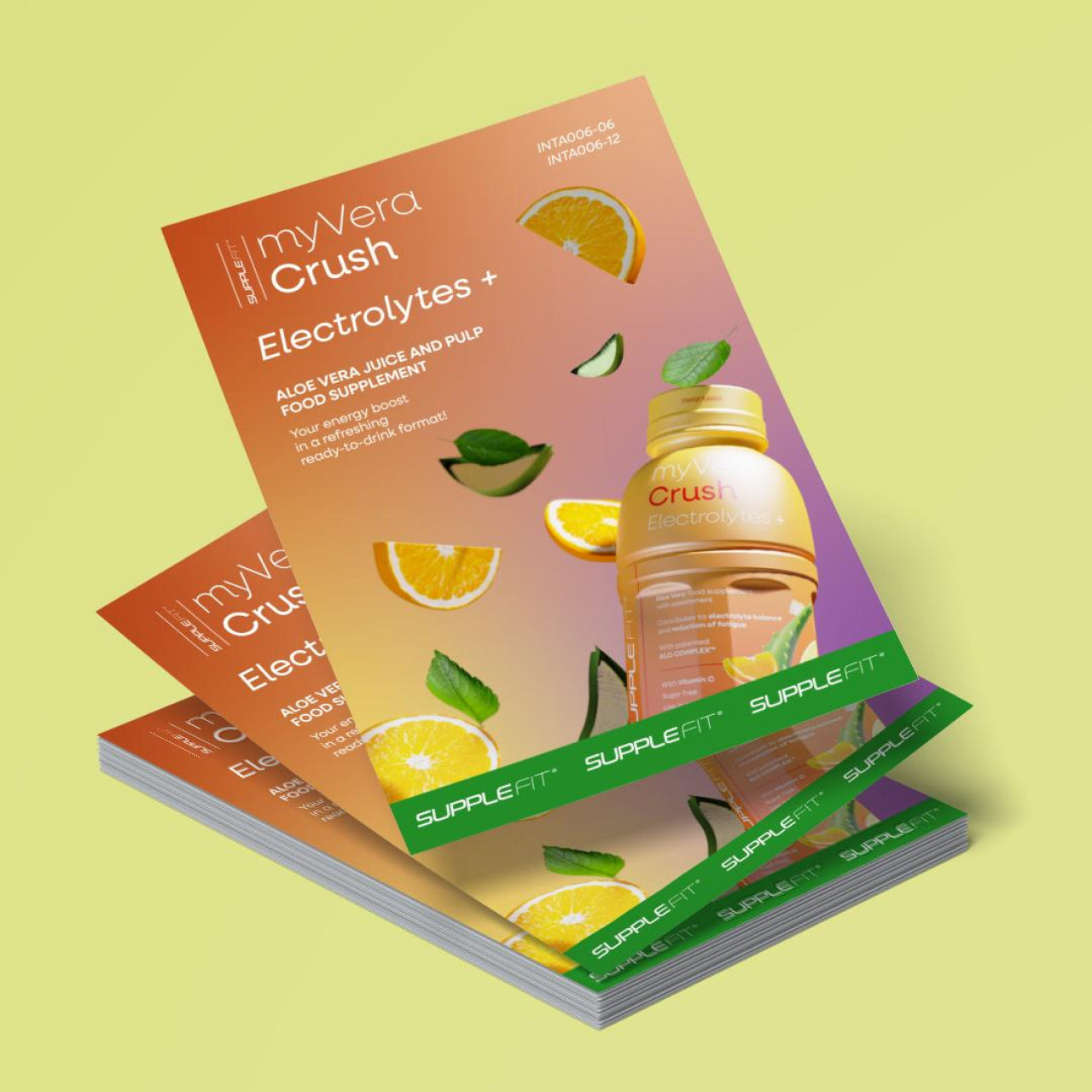 Flyer SuppleFit Chogan en anglais, vue de face