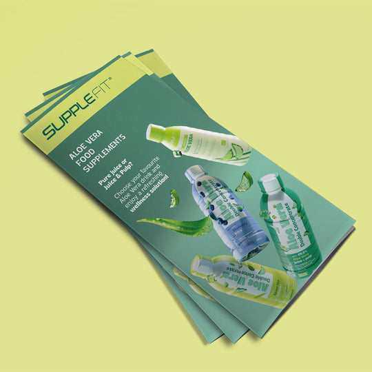 Flyer Chogan SuppleFit Aloe Vera Anglais - recto