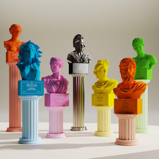 Détail du vaporisateur du parfum ERMES Chogan