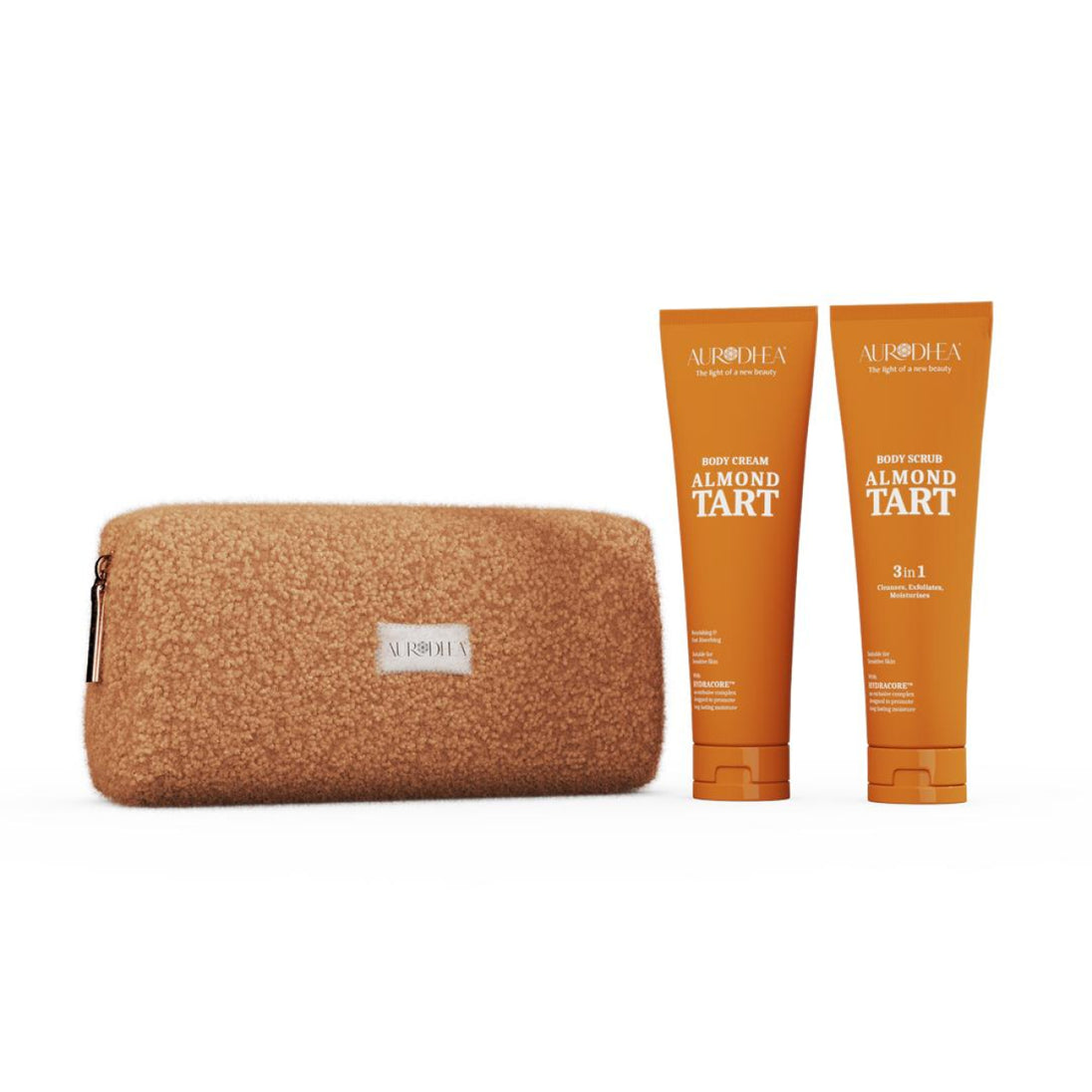 Coffret Combo Corps Chogan 'Almond Tart' avec ses produits de soin