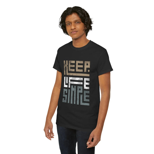 coque t-shirt keep life simple smartphone artistique premium