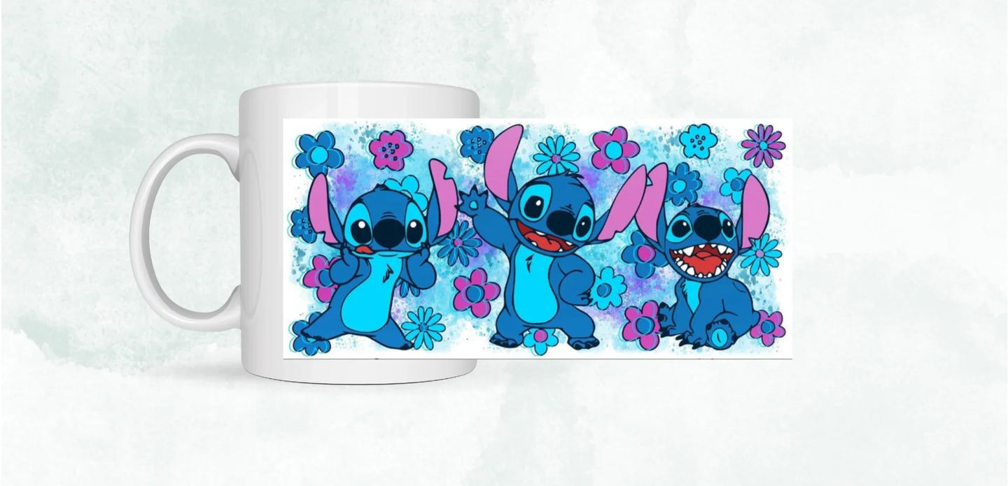 coque mug stitch personnalisé - smartphone artistique premium