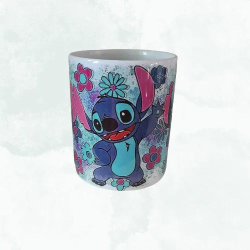 coque mug stitch personnalisé - smartphone artistique premium