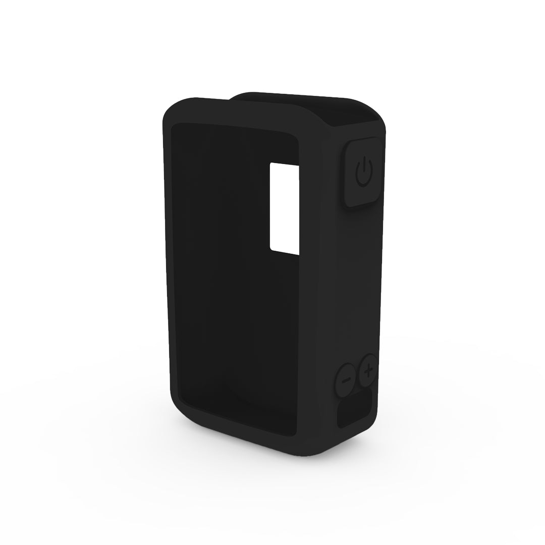 Coque de protection en silicone noire Chogan pour cigarette électronique JMG 228, vue de face