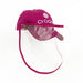Casquette visière de protection Chogan fuchsia, vue de face