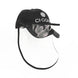 Casquette visière de protection noire Chogan, vue de face