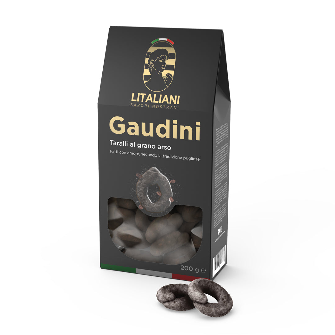 Paquet de Taralli Gaudini au blé brûlé Chogan 200g