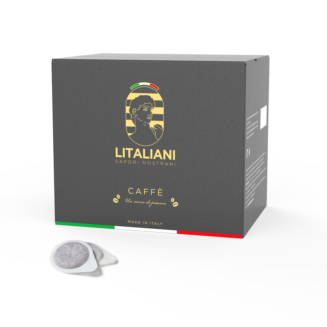 Tasse d'espresso intense avec une crème onctueuse, préparé avec une dosette Chogan ESE44