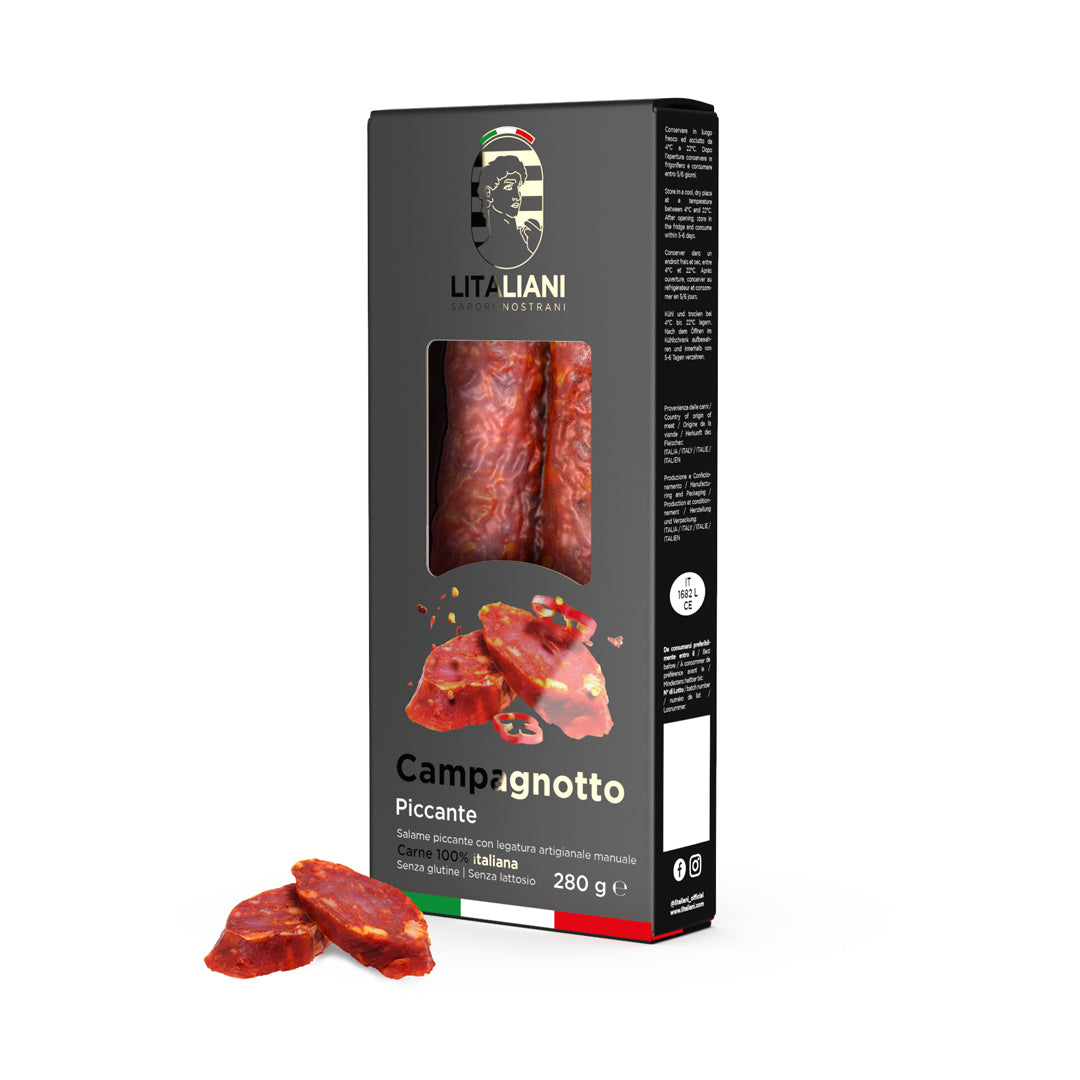 Vue d'ensemble des 5 paquets de salami TASTY MIX Chogan